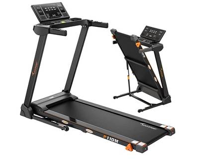 Our Top Pick (Sportneer Folding Treadmill with Incline)